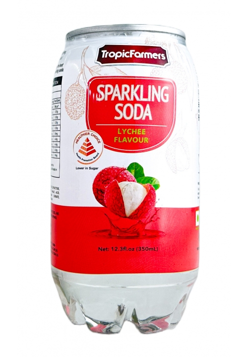 TropicFarmers Lychee Sparkling Soda
